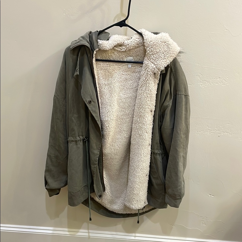Ellison Cream Sherpa Jacket